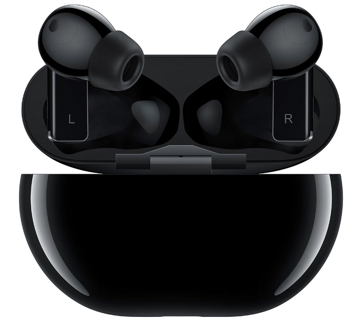 Бездротові навушники Huawei FreeBuds Pro / Bluetooth 5.2 / Активне шумозаглушення / ANC / ENC / Швидка зарядка / До 30 годин роботи від кейсу / Чорні Б/В - Фото 6 Бездротові навушники Huawei FreeBuds Pro / Bluetooth 5.2 / Активне шумозаглушення / ANC / ENC / Швидка зарядка / До 30 годин роботи від кейсу / Чорні Б/В - зображення 6