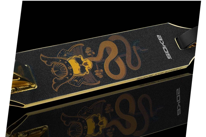 Самокат трюковий Soke XTR Золотиста 1621 (5908220479888) - зображення 7