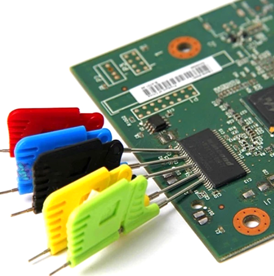 Тестовая клипса SDK08 под Dupont Дюпон зажим 0.13мм для PCB SMD IC 10шт (534881) - изображение 2