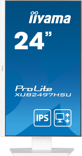 Monitor 23.8" iiyama ProLite XUB2497HSU-W2 - obraz 4