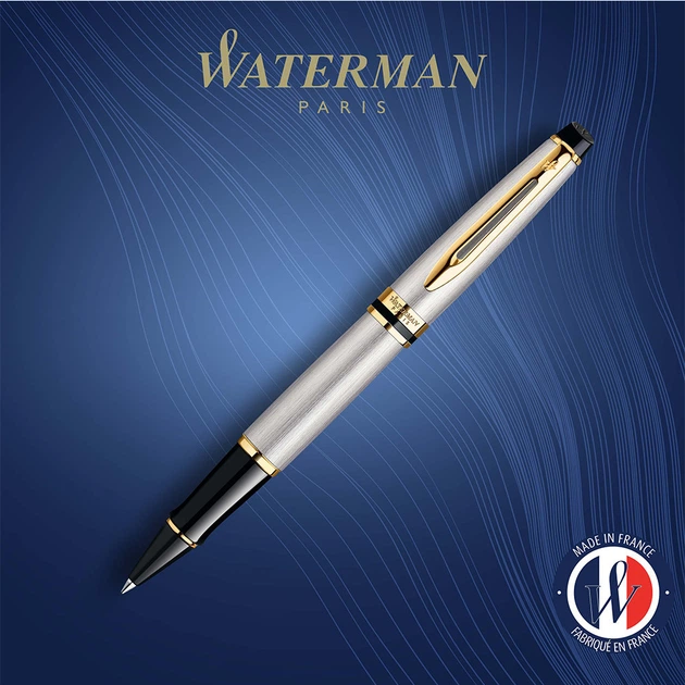 Ручка-ролер Waterman EXPERT Stainless Steel GT RB 40 042 - зображення 6
