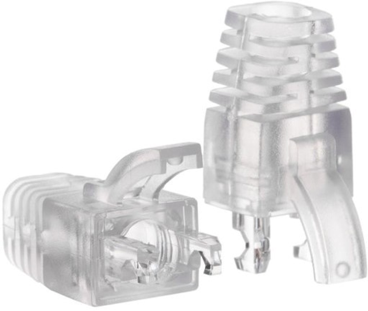 Nasadka izolacyjna do złącza RJ-45 Netrack Cat.5e UTP Plug, 12 mm width, Insertable 100 szt (105-90) - obraz 1