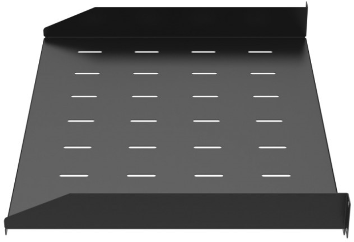 Полиця для серверної шафи Netrack 19'' 1U/350 mm Black (119-100-350-012) - зображення 3