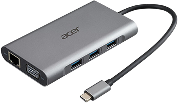 Stacja dokująca Acer USB Type-C 10 w 1 (HP.DSCAB.002) - obraz 1