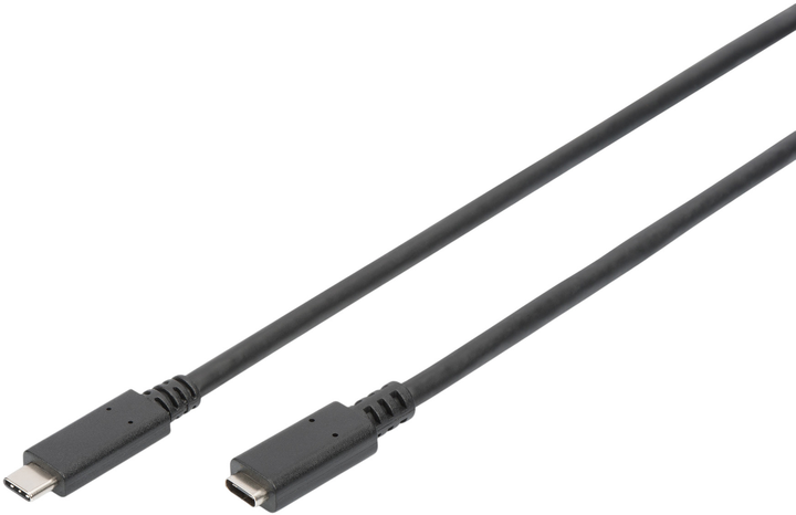 Kabel przedłużający Digitus USB-C to USB-C Gen2 0.7 m (AK-300210-007-S) - obraz 1