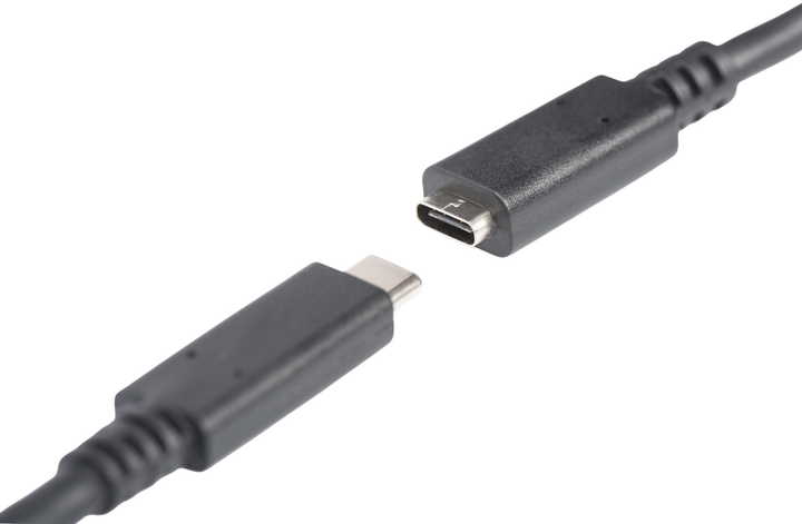 Kabel przedłużający Digitus USB-C to USB-C Gen2 0.7 m (AK-300210-007-S) - obraz 2