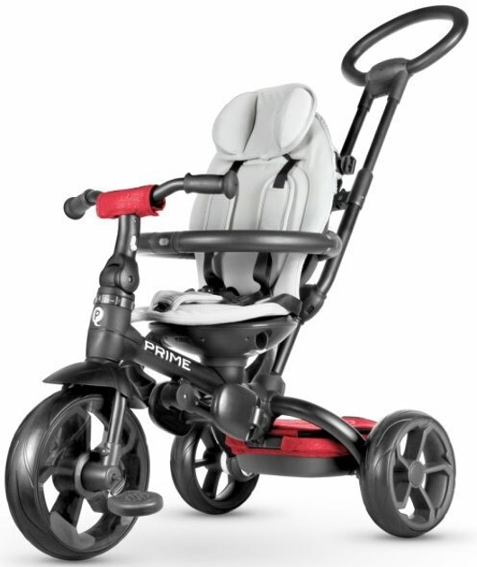 Rowerek Milly Mally New Prime trójkołowy czerwony (5061047480304) - obraz 4