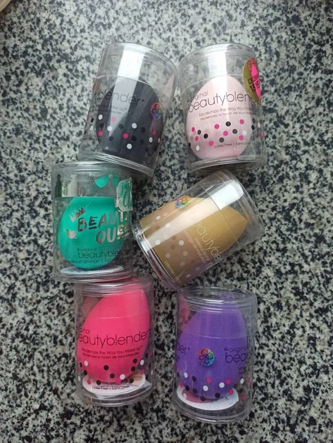 Спонж яйцо для макияжа Beautyblender Бежевый - изображение 7