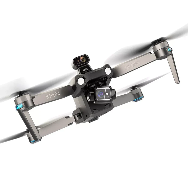 Квадрокоптер Kfplan KF104 Max - дрон с 4K и HD-камерами, ESC, 5G WI-FI, GPS, FPV, БК моторы, 6000м, до 30 мин. + SD карта - изображение 11