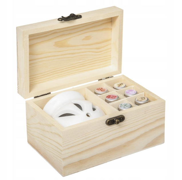 Zestaw zapachowy Atmosphera Kominek + Świeczka tealight 2 szt + olejki zapachowe 6 szt (3560237553047) - obraz 3