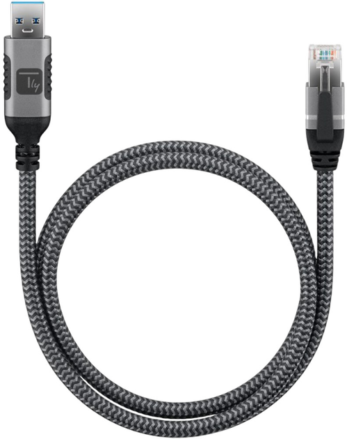 Kabel Techly USB Type-A to RJ-45 1 m (8059018369656) - obraz 3