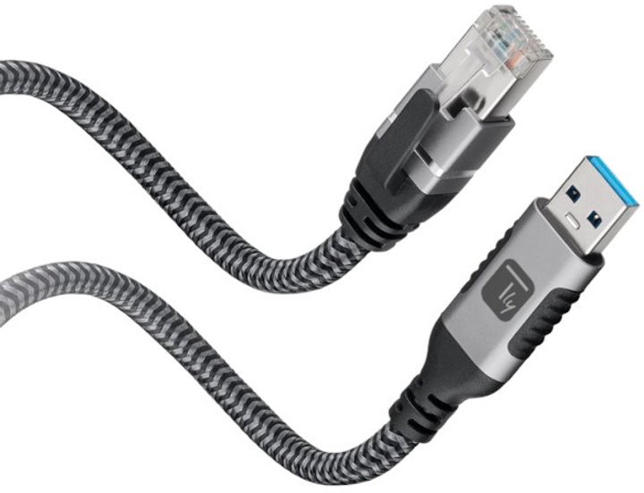 Kabel Techly USB Type-A to RJ-45 1 m (8059018369656) - obraz 4