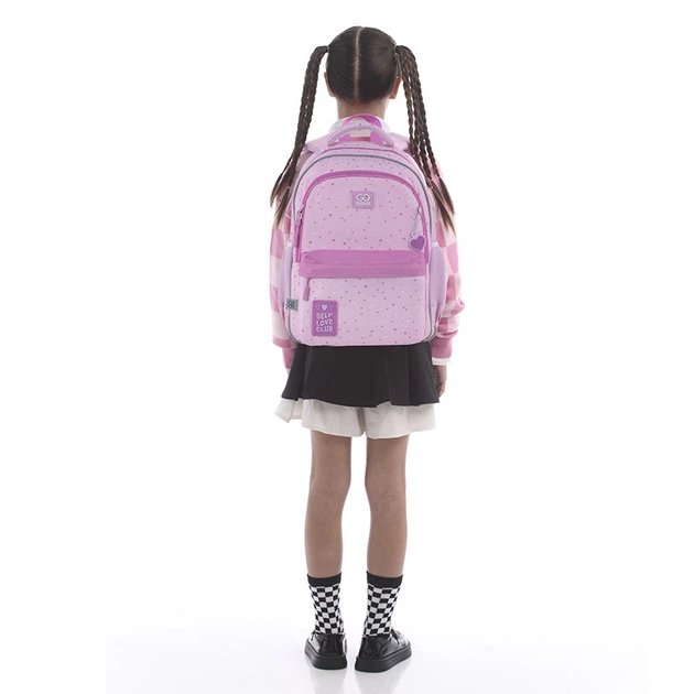 Рюкзак школьный GoPack Education Self Love Club GO25-182M-4 41x29x17 розовый - Фото 10 Рюкзак школьный GoPack Education Self Love Club GO25-182M-4 41x29x17 розовый - изображение 10