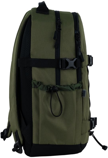 Рюкзак GoPack Education Teens 46x30x15 см 20 л Хакі (GO25-186L-3) - зображення 4