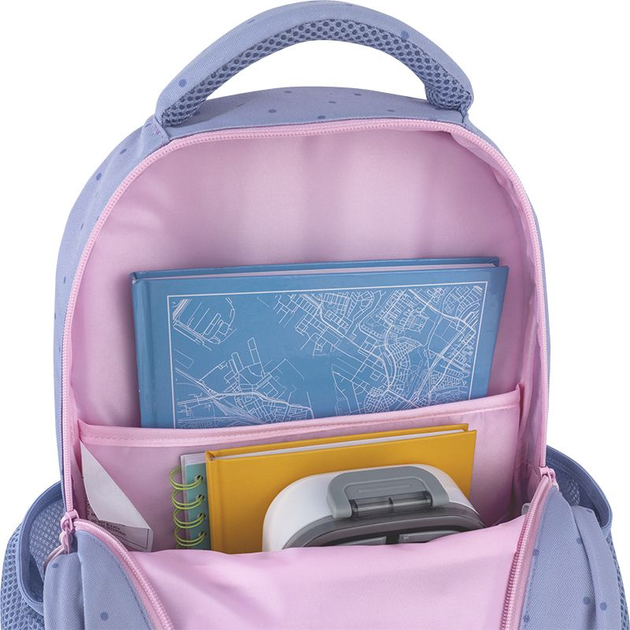 Рюкзак шкільний GoPack Education Keep Going 41x29x17 см 15 л Фіолетовий (GO25-182M-3) - зображення 13
