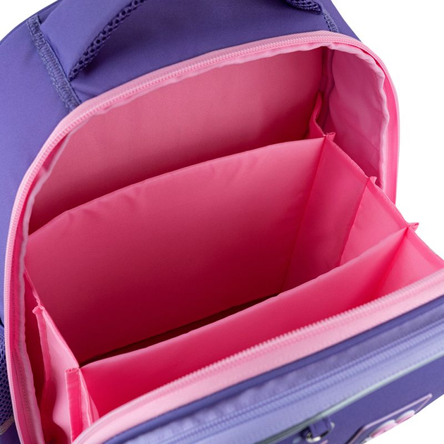 Рюкзак шкільний напівкаркасний GoPack Education Glowing 38x28x13 см 15 л Фіолетовий (GO25-165M-4) - зображення 11