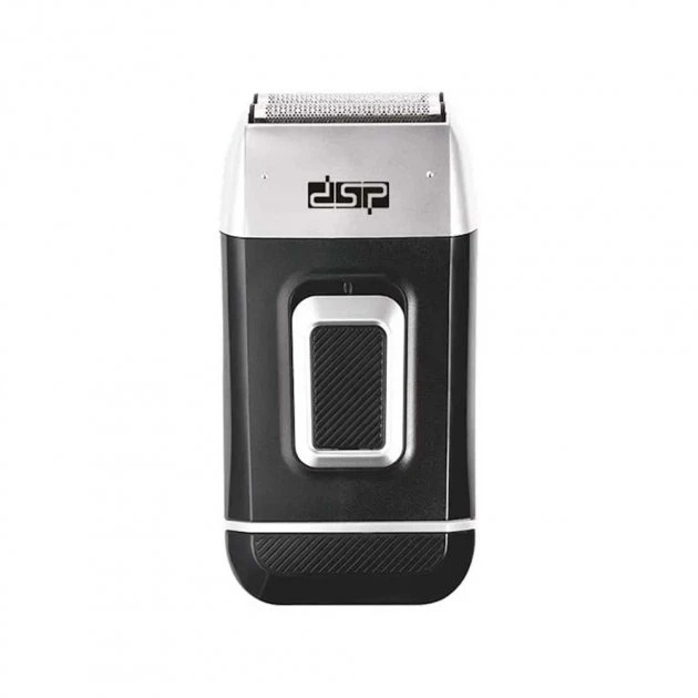 Аккумуляторная электробритва шейвер для бритья лица с USB и IPX4 DSP-60102 Pro Черный + Щеточка для очистки - изображение 3
