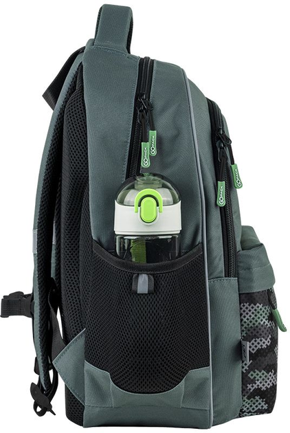 Рюкзак шкільний GoPack Education Legion 41x29x17 см 15 л Хакі (GO25-182M-5) - зображення 5