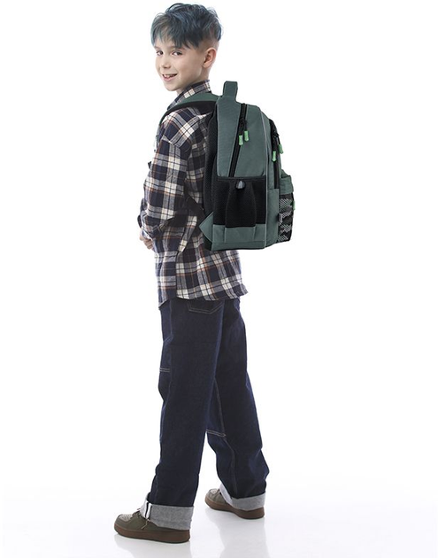 Рюкзак шкільний GoPack Education Legion 41x29x17 см 15 л Хакі (GO25-182M-5) - зображення 18