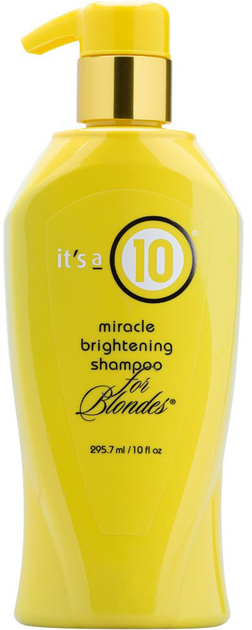 Шампунь для волосся блонд It's a 10 For Blondes Miracle Brightening 295 мл (898571001218) - зображення 1