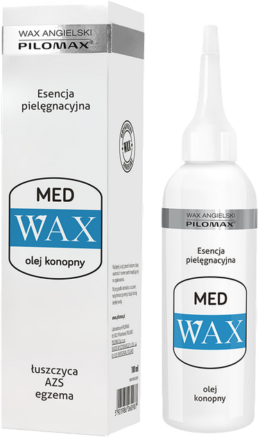 Fluid do włosów Pilomax Wax Angielski Med 100 ml (5901986060987) - obraz 1