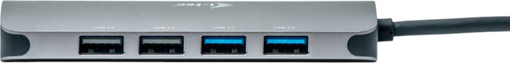 i-tec USB-C Metal Nano 2x Display Docking Station with PD 100 W + Charger 100W (C31NANOHDM2D100) - obraz 3