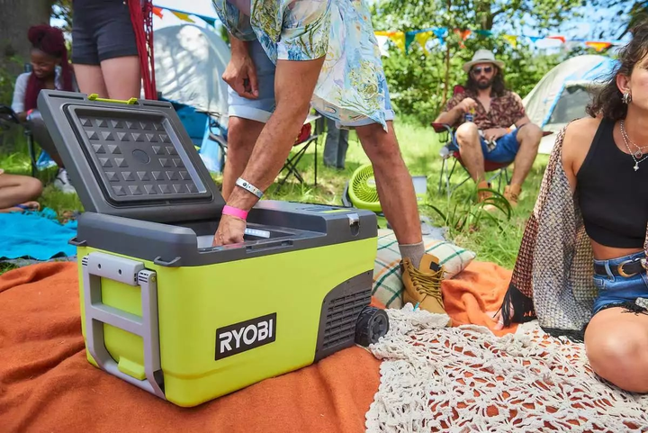 Холодильник акумуляторний мобільний Ryobi ONE+ RY18CB23A-0 18В/220В/12В 23 л 2хUSB +20...-20°С без АКБ і ЗП (5133006103) - зображення 9