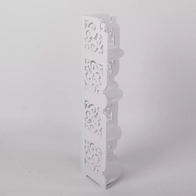 Стелаж кутовий у ванну кімнату (80×20×20см) / Кутова поличка / Підлогова кутова стійка (L) - изображение 10