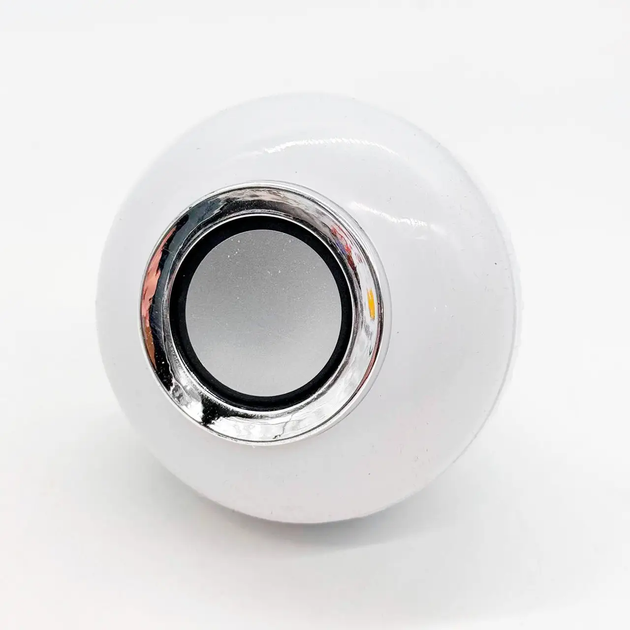 Лампа світлодіодна з колонкою (RGB/Bluetooth/12Вт/E27) / Смарт лампа / Розумна лампочка (L) - зображення 5