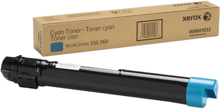 Toner Xerox Color 550/560 Cyan (006R01532) - obraz 1