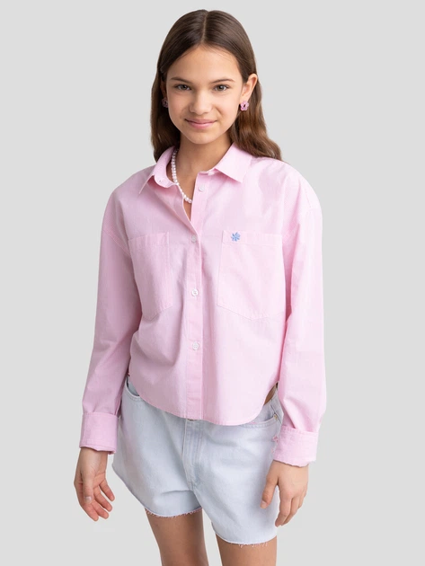 Koszula młodzieżowa dla dziewczynki Big Star Mialia 601 152 cm Różowa (5900714836993) - obraz 1