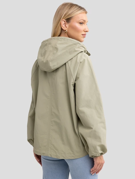 Kurtka wiatrówka damska z kapturem Big Star Norrika 300 XL Zielona (5900714837549) - obraz 2