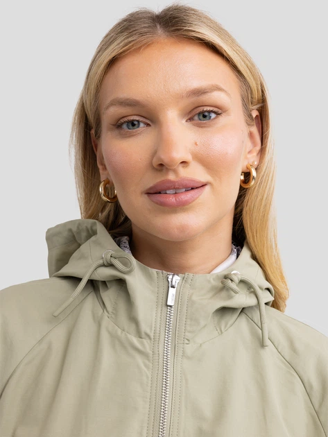 Kurtka wiatrówka damska z kapturem Big Star Norrika 300 XL Zielona (5900714837549) - obraz 5