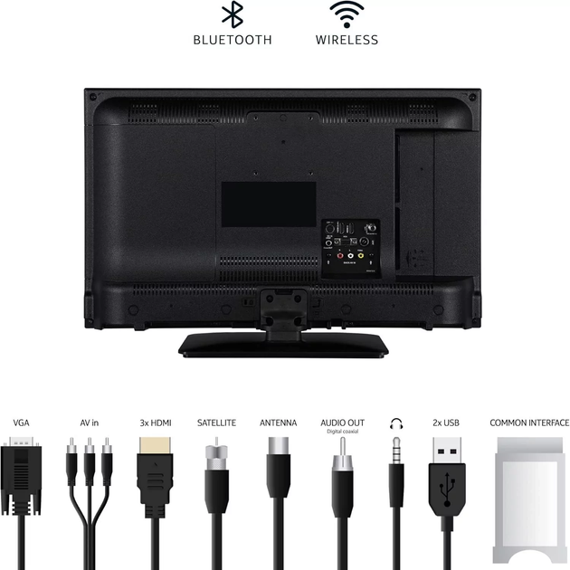 Телевизор 32" Nokia HN32GV310C / HD / 60 Гц / LED / Smart TV / Wi-Fi / T2 Б/В - зображення 5