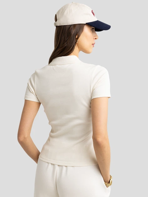 Koszulka polo damska Big Star Rafaela 103 XL Biała (5900714838287) - obraz 2