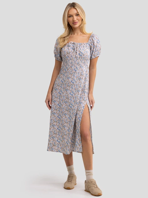 Sukienka damska midi letnia Big Star Sotiki 000 S Wielobarwna (5900714839550) - obraz 5