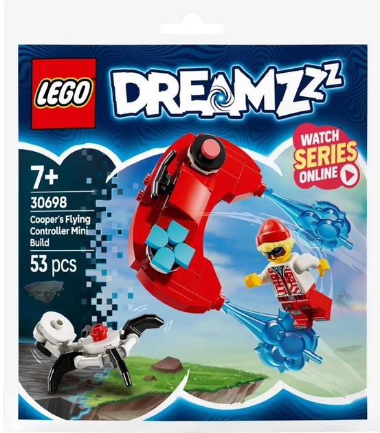 Zestaw klocków LEGO DREAMZzz Latający kontroler Coopera 53 elementy (30698) - obraz 1