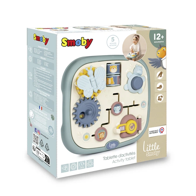 Funkcjonalny busyboard Smoby Little Aktywność (7600140317) (3032161403175) - obraz 5