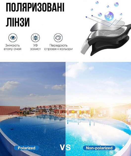 Дитяча маска для плавання Renvo Garsen JR Anti-fog Червона/Біла OSFM (1SM110-0503) - зображення 5