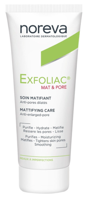 Крем для обличчя Noreva Exfoliac Matte &amp Pore матуючий 30 мл (3571940003989) - зображення 1