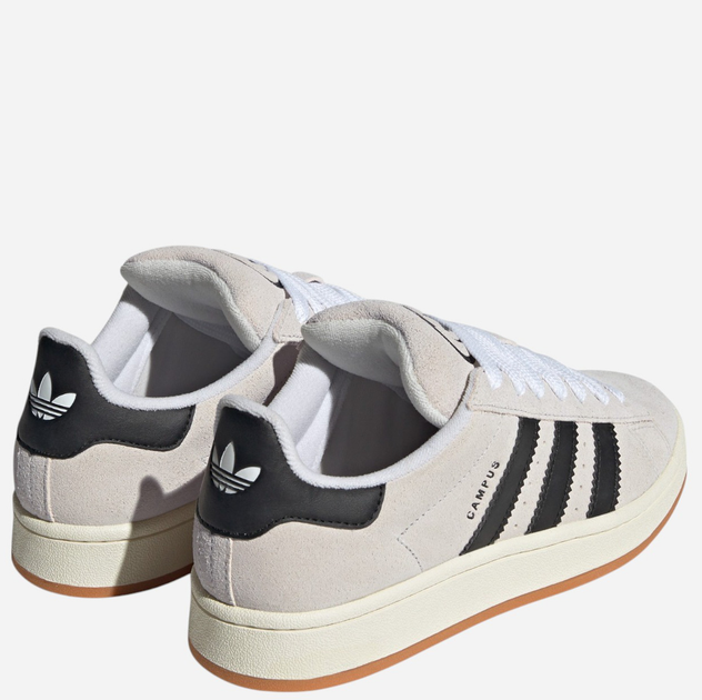 Чоловічі кеди низькі adidas Campus GY0042 40.5 (7UK) Бежеві/Чорні (4066749865467) - зображення 3