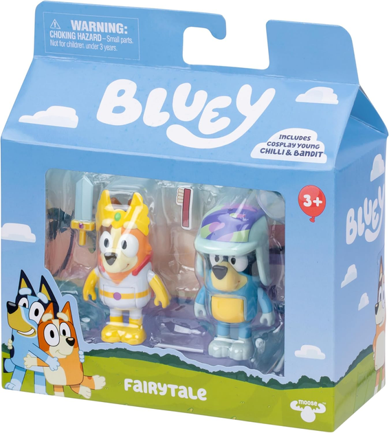 Zestaw figurek Moose Bluey Fairytale (0630996179741) - obraz 2