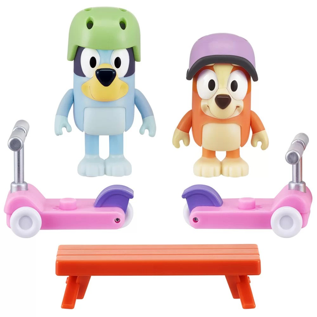 Zestaw Moose Bluey & Bingo's Scooter Fun (0630996130858) - obraz 2