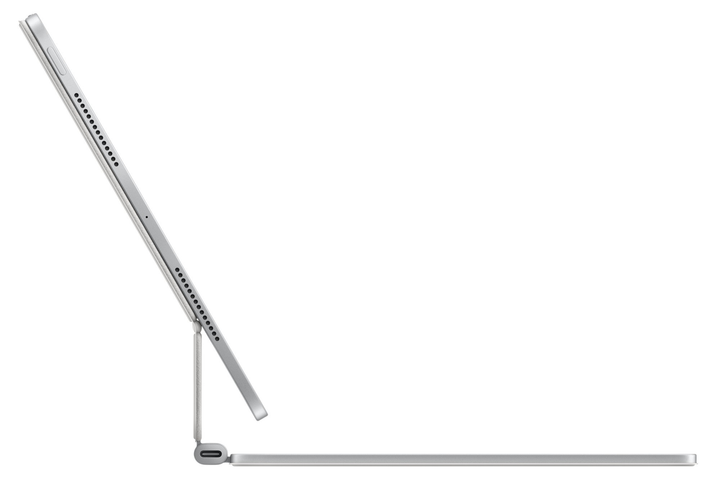 Etui z klawiaturą Magic Keyboard do Apple iPad Pro 11 (M4) International English White (MWR03Z/A) - obraz 5