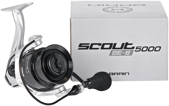 Катушка Brain Scout SE-S 5000S 8+1BB Silver 18584644 - изображение 6