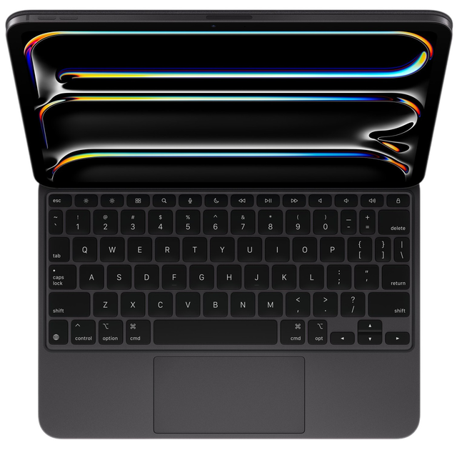 Etui z klawiaturą Magic Keyboard do Apple iPad Pro 11 (M4) US English Black (MWR23LB/A) - obraz 3