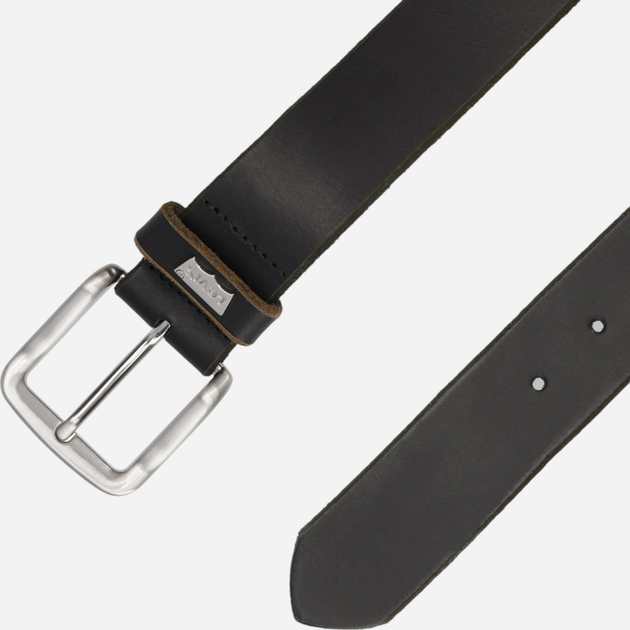 Pasek męski skórzany Levi's D5576-0002 100 cm Czarny - obraz 2