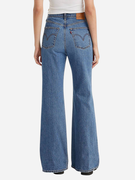 Jeansy dzwony damskie z wysokim stanem Levi's A7503-0009 27-32 Błękitne - obraz 2