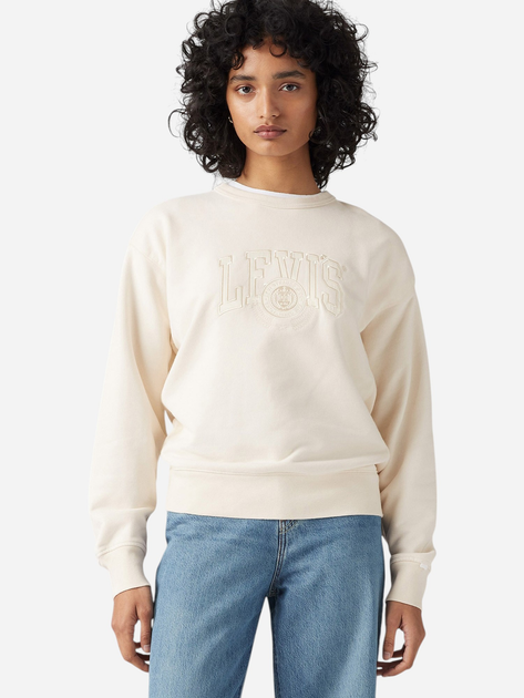 Bluza damska bez kaptura Levi's A7288-0038 L Beżowa - obraz 1