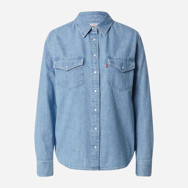 Koszula damska jeansowa Levi's 16786-0018 L Błękitna - obraz 5